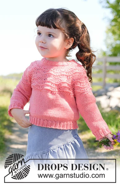 49-8 Coral Charm by DROPS Design